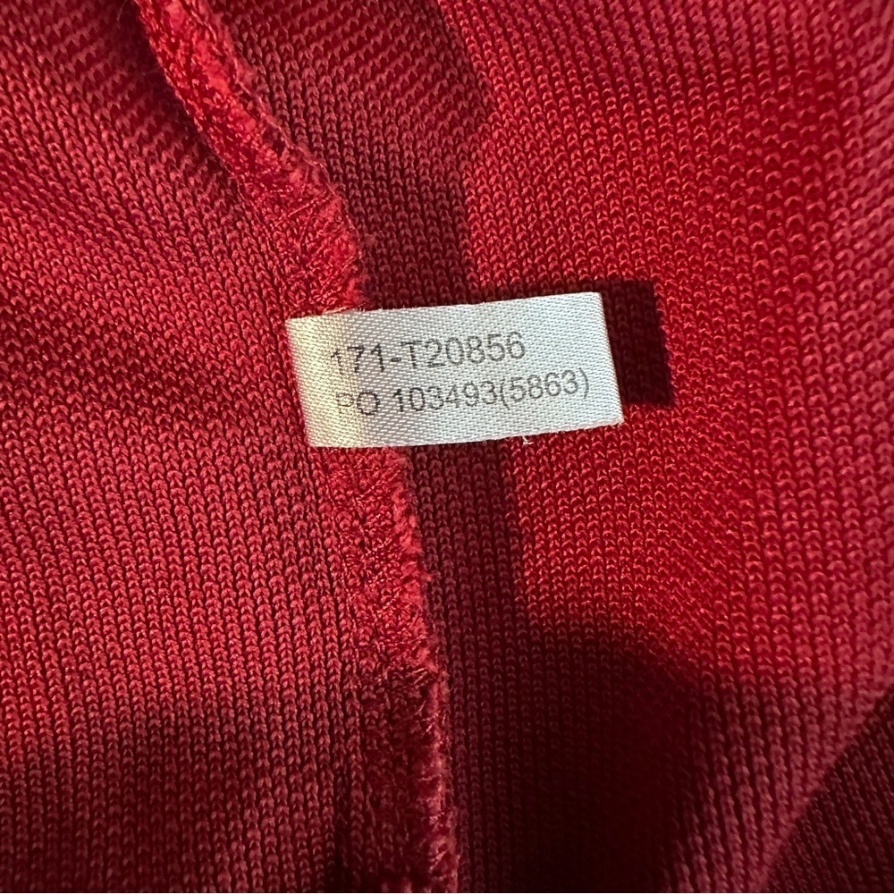 Tommy Bahama Mens Emfielder Polo Shirt Dark Wine Red 2XL Supima Cotton Golf - Picture 6 of 8
